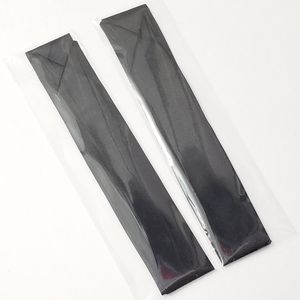 ⤵️⤵️2pc Solid Black Design Satin Scarves